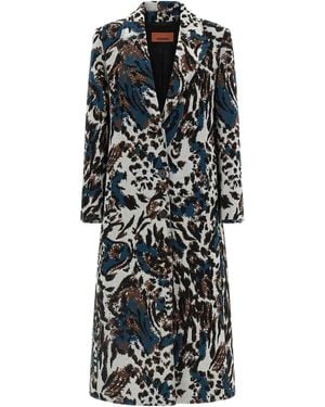 Missoni Animalier Coat - Black