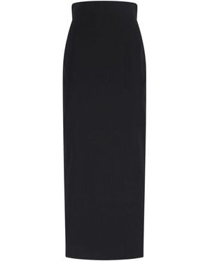 Rick Owens Maxi Skirt - Black