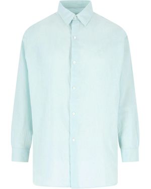 Kaptain Sunshine Cotton Shirt - Blue