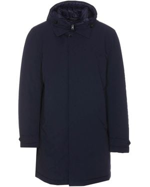 Woolrich Stretch Coat - Blue