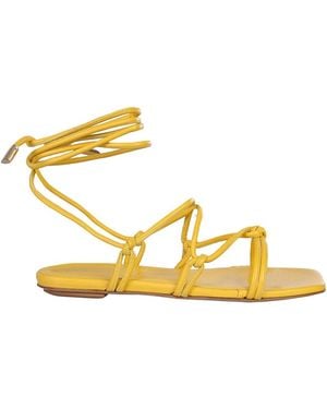 Gia Borghini Open-Toe Sandals - Metallic