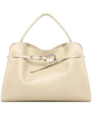 BIASIA Iconic Non-Stop Leather Bag - Natural