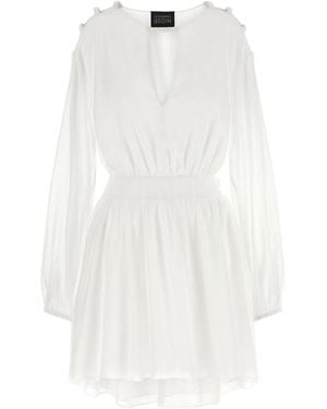 Giovanni bedin Cotton Muslin Dress - White
