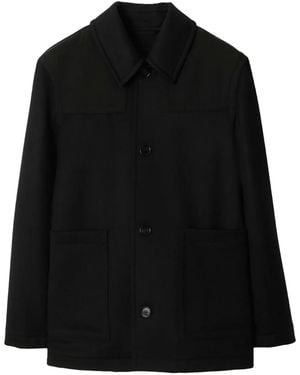 Burberry Cotton Jacket - Black