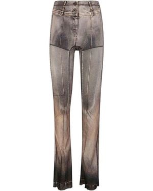 KNWLS Thin Mesh Leggings - Grey