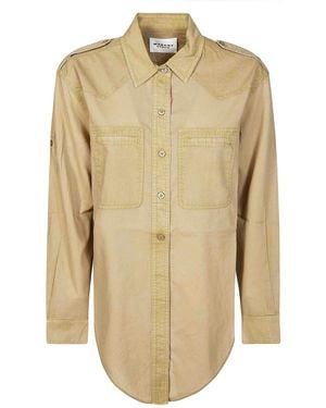 Isabel Marant Valiane Shirt - Natural