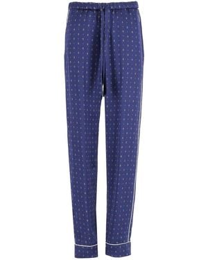 forte_forte Pantaloni Del Pigiama Le Club - Blu