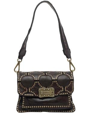 Campomaggi Small Agnese Crossbody Bag - Black