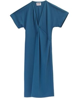 Moschino Half -Sleeve Dress - Blue