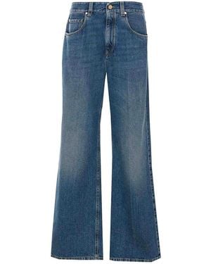 Brunello Cucinelli Contemporary Loose Denim Trousers - Blue