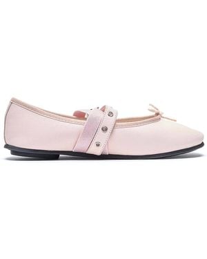 Repetto Twist Mary Jane Ballets - Pink