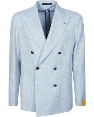 Tagliatore Double-Breasted Jacket - Blue