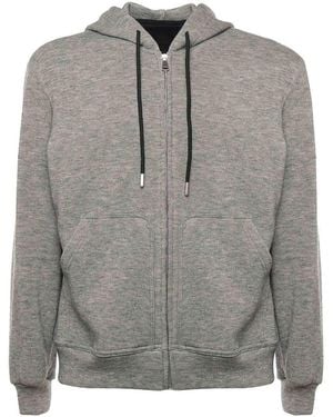Giuliano Galiano Guetta Zip-Up Sweatshirt - Grey