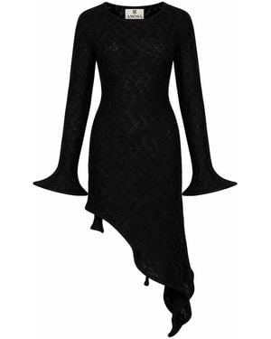 AMOSA Vestido Midi - Negro