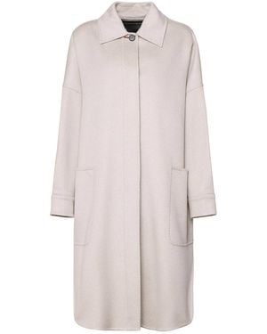 Max Mara Baruffa Coat - White