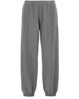 Givenchy Metallic Logo Joggers - Grey