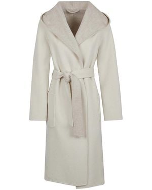 P.A.R.O.S.H. Reversible Coat With Hood - White