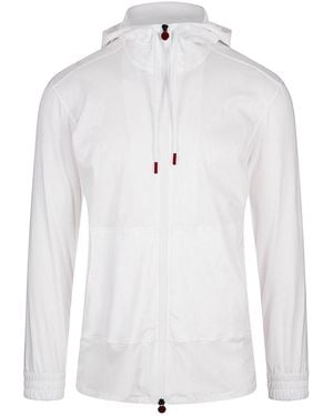 Kiton Umbi-Sweatshirt W/Hood - White