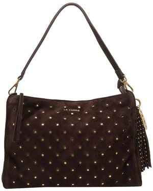 La Carrie Downtown Shoulder Bag - Brown