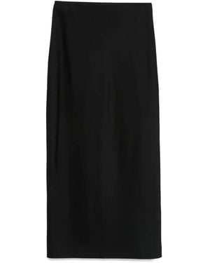 Carven Long Skirt - Black