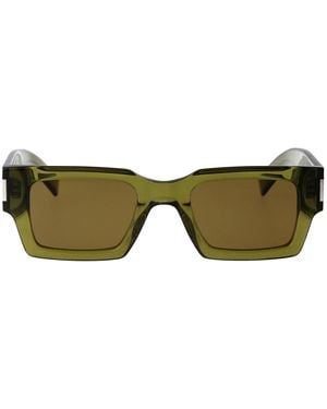 Saint Laurent Sonnenbrille - Grün