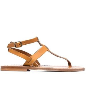 K. Jacques Kepri Flat Sandals - Brown