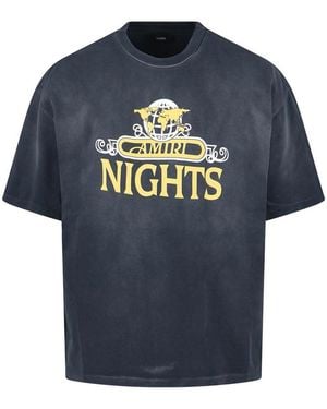 Ami Paris T-Shirt Logo - Blue