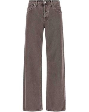 Agolde Straight Leg Jeans - Grau