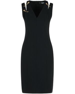 Versace Viscose Blend Dress - Black
