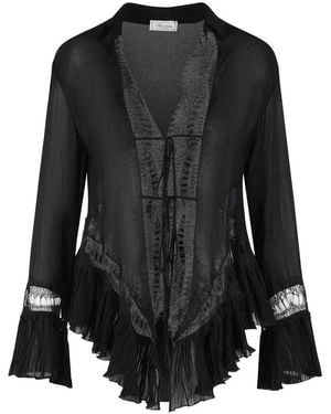 Blumarine Viscose Shirt - Black