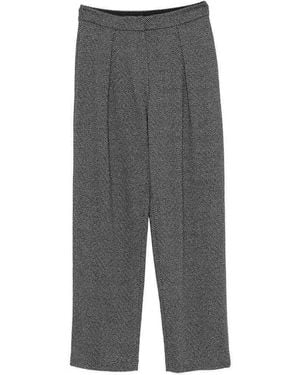 Emporio Armani Cotton Pants - Gray