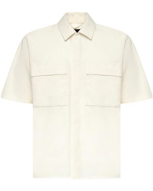 Laminar Wool-Touch Shirt - White