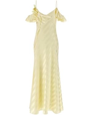 Self-Portrait Long Dress - Metallic