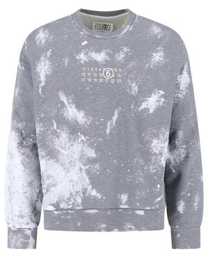 MM6 by Maison Margiela Logo Sweatshirt - Grey