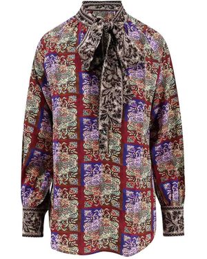 Pierre Louis Mascia Silk Shirt - Red