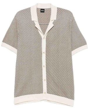 BOSS Short-Sleeve Polo - White