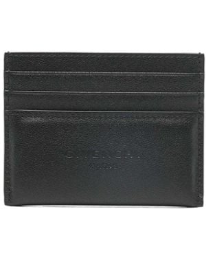 Givenchy Leather Credit Card Case - White