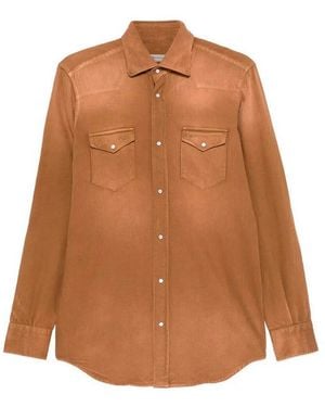 Sartorio Napoli 'Texas' Shirt - Brown