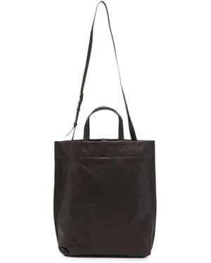 Lihann George Jani Leather Tote Bag - Black
