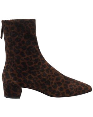 Aquazzura Saint Honore Booties - Brown