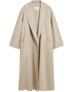 Max Mara Ludmilla Cacha Coat - Natural