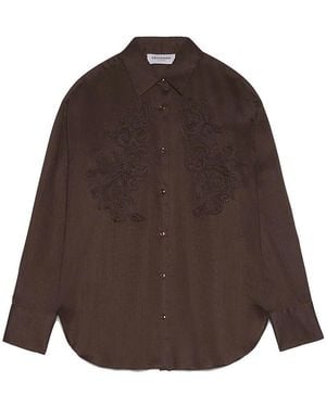 Ermanno Scervino Shirt - Brown