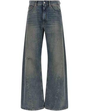 MM6 by Maison Margiela Vaqueros Rectos - Azul
