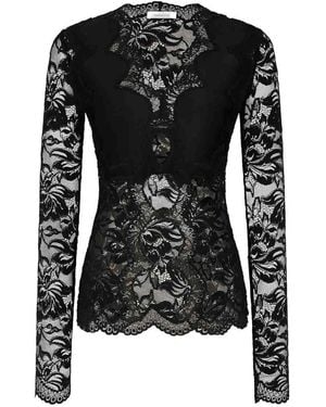 Rabanne Lace Jumper - Black