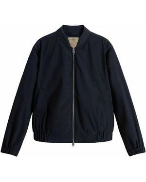 Woolrich Lightweight Bomber Jacket - Blue