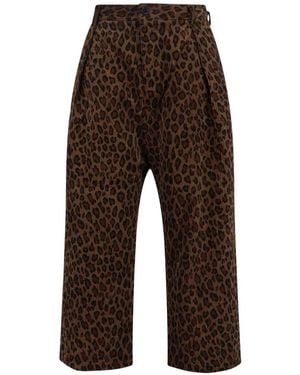 Sibel Saral Wide Trousers - Brown