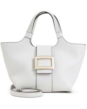 Roger Vivier Shopping Mini Bag - White