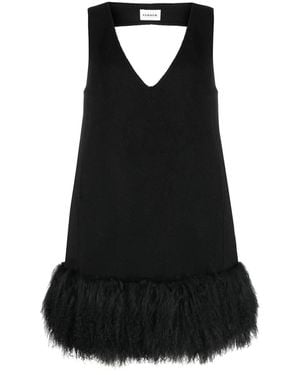 P.A.R.O.S.H. Midi Dress - Black