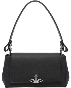 Vivienne Westwood Medium Hazel Shoudler Bag - Black