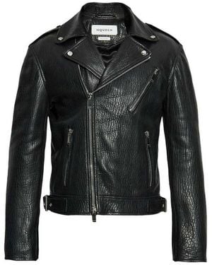 McQueen Jackets - Black